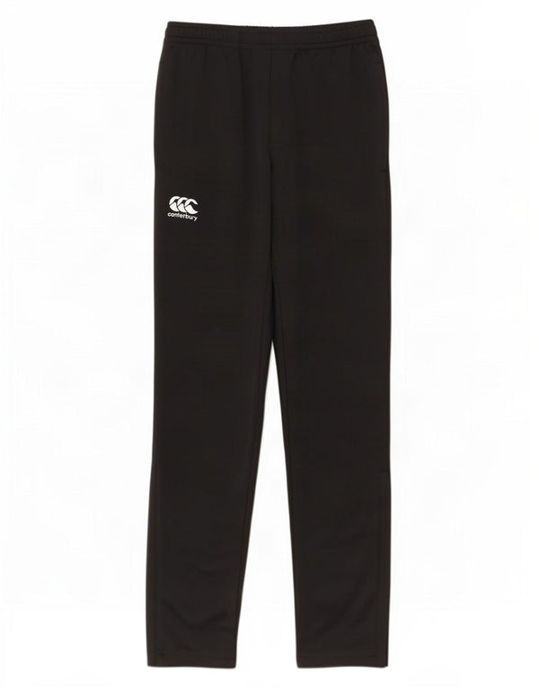Pantaloni da tuta da uomo Canterbury piccoli in poliestere nero