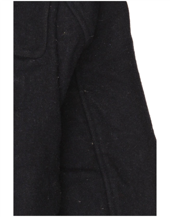Borsone da uomo con cappuccio Farah UK 38 medio in lana blu navy