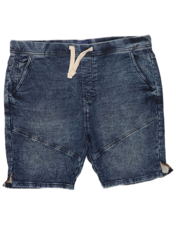 Pantaloncini di jeans da uomo Zara XL W38 in cotone blu