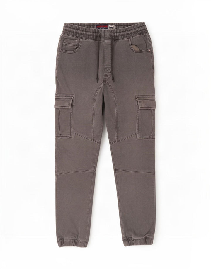 Jeans cargo da uomo Mistral piccoli W29 L30 cotone grigio