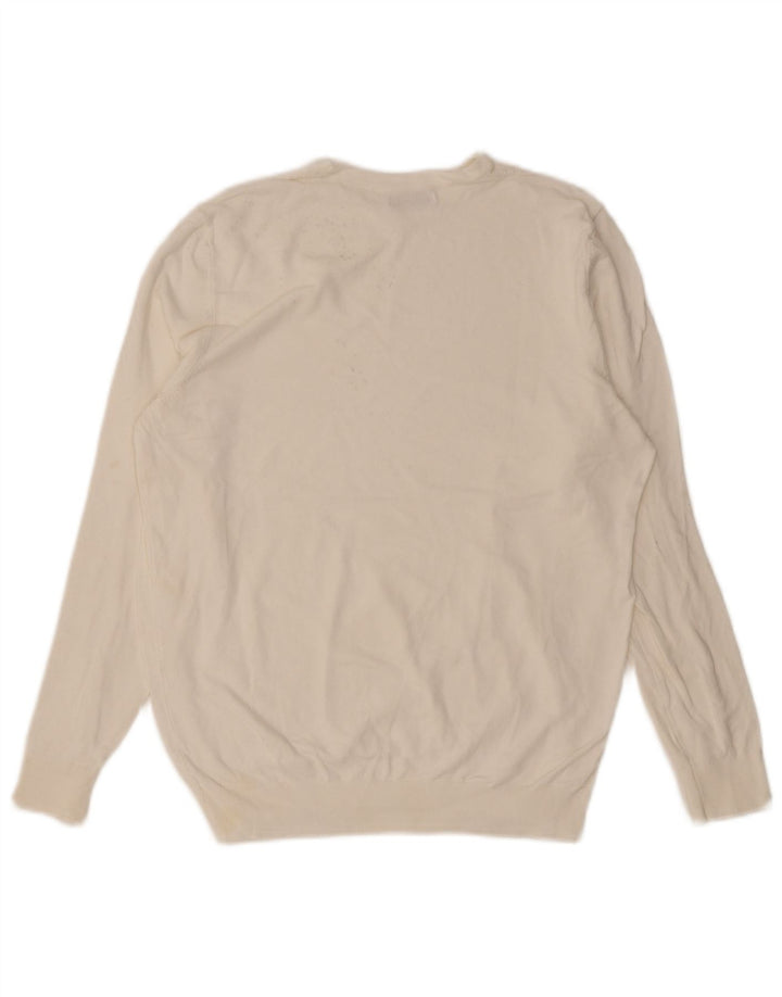Maglione maglione girocollo da uomo Zara piccolo bianco