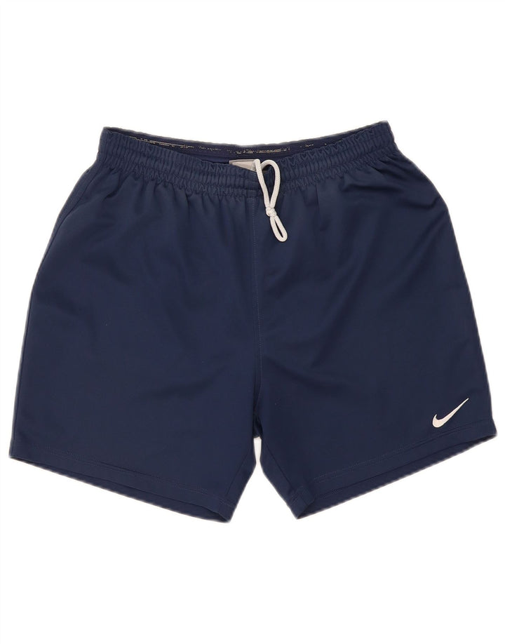 Pantaloncini sportivi da uomo NIKE medio blu navy in poliestere