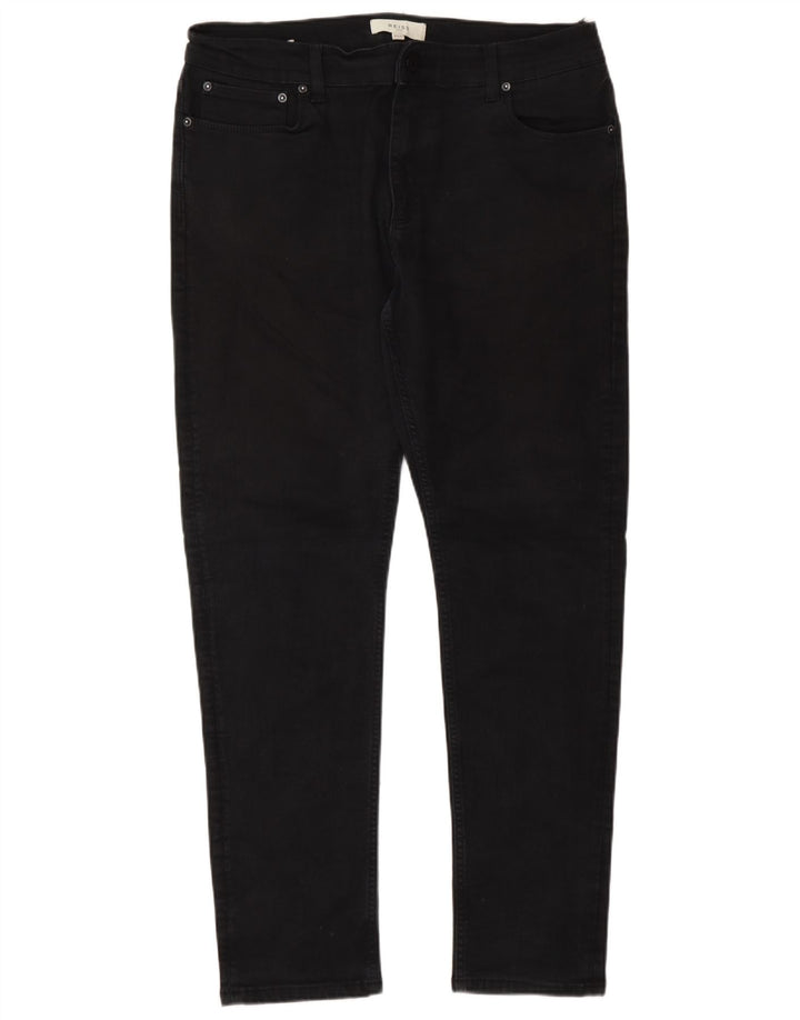 Jeans slim da uomo Reiss W34 L30 cotone grigio