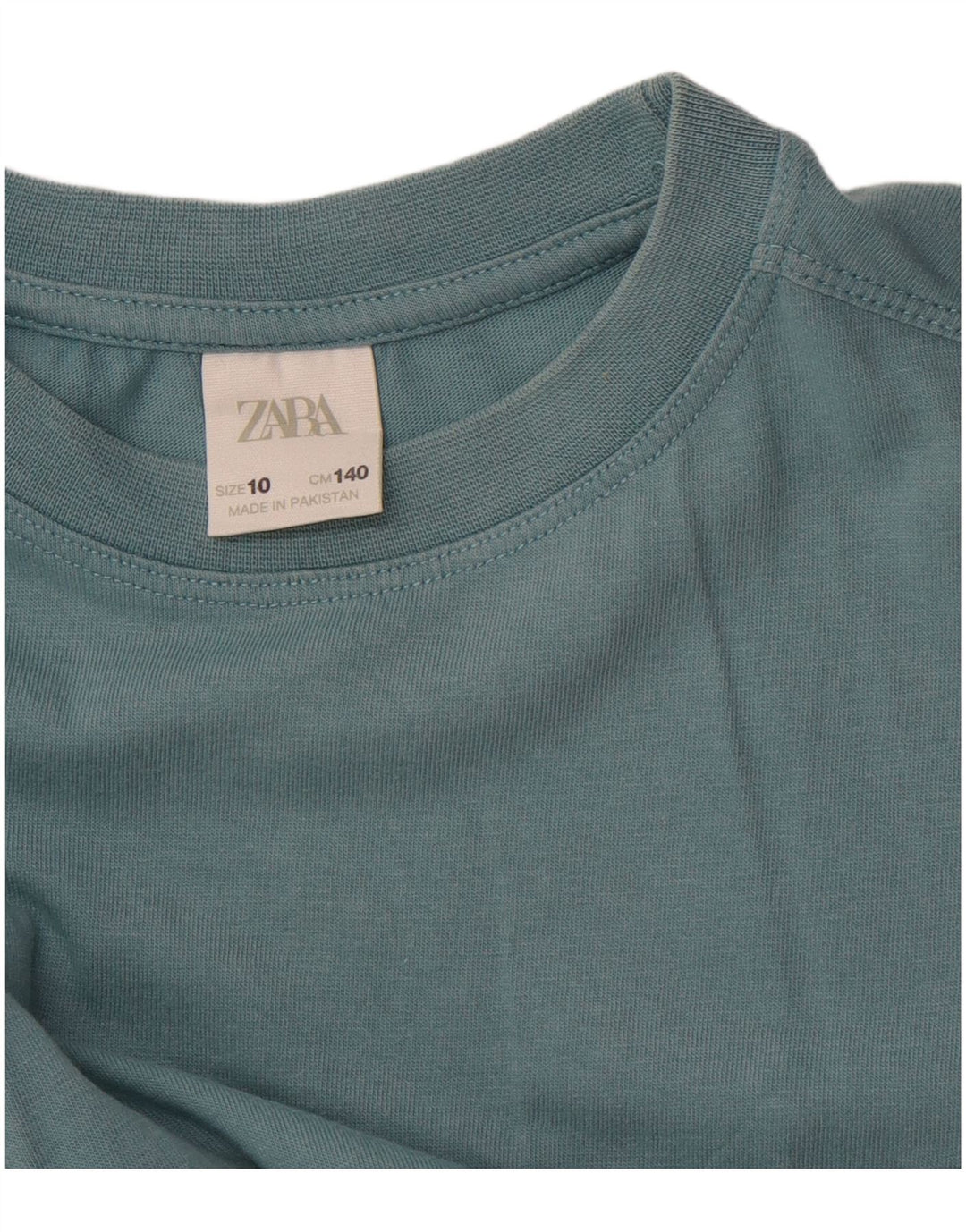 ZARA Boys T-Shirt Top 9-10 Years Blue