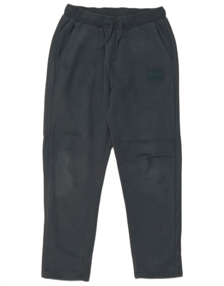 Pantaloni da tuta da uomo Puma in cotone verde medio