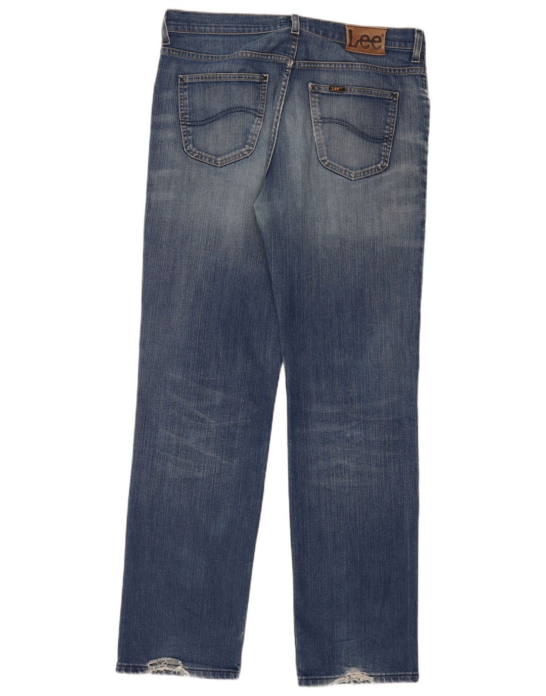 Jeans dritti da uomo Lee Brooklyn W36 L34 cotone blu