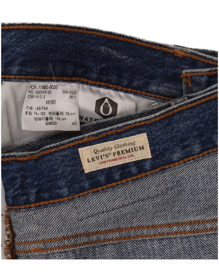 Gonna di jeans da donna Levi's W30 blu medio