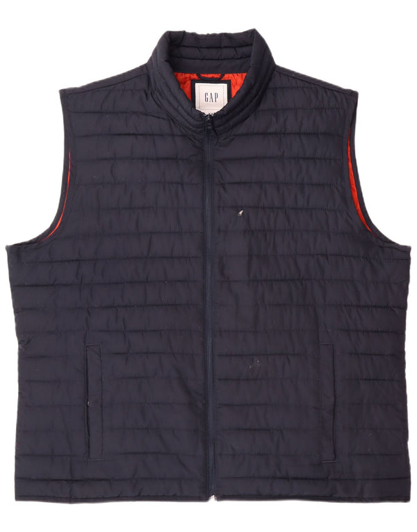 Gilet imbottito da uomo GAP UK 44 2XL Poliestere blu navy