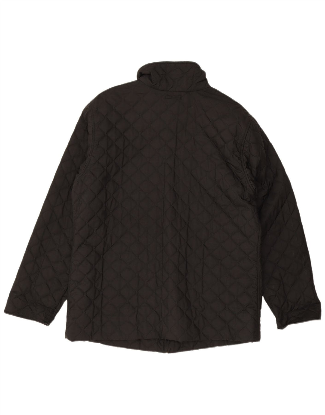 Giacca trapuntata da donna Ellesse UK 14 grande nera