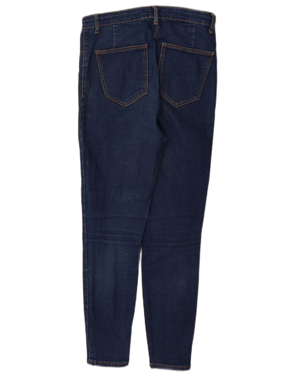Jeans skinny da donna Zara EU 42 Large W32 L29 Blu navy
