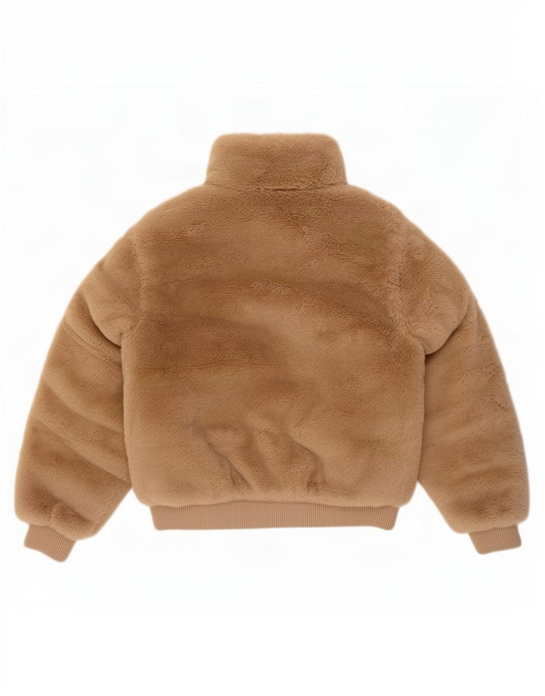Giubbotto bomber Zara per ragazze con orsetto 9-10 anni in poliestere beige