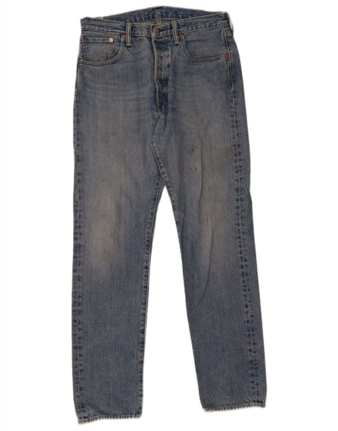 Levi's Uomo 501 CT Jeans dritti W30 L32 Cotone Blu