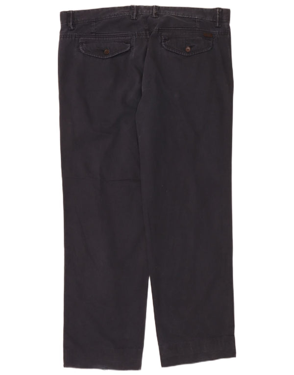 Pantaloni casual dritti da uomo Timberland Earthkeepers W38 L32 blu navy
