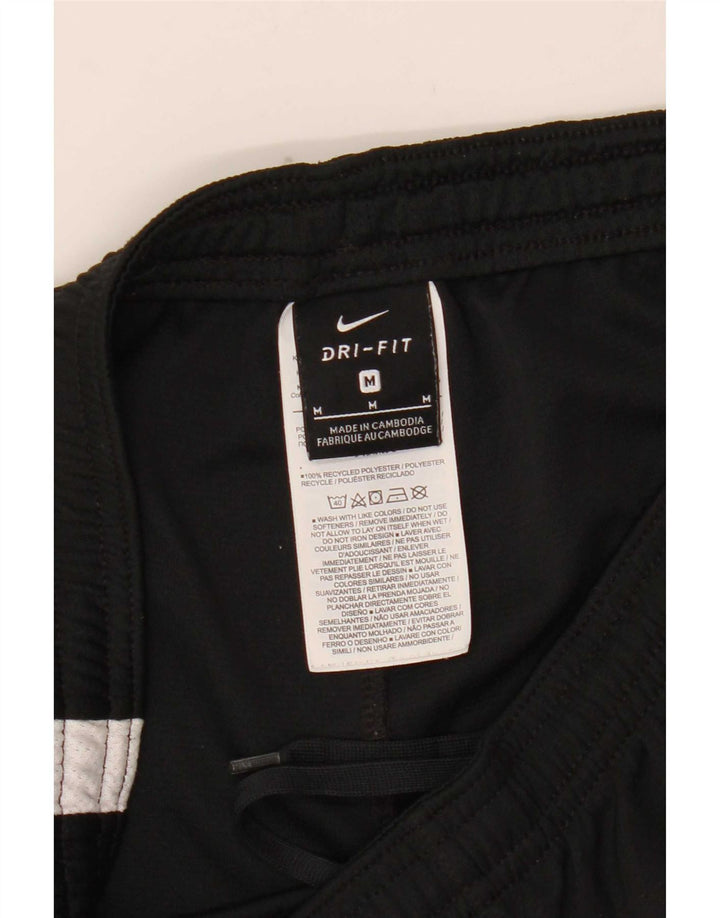 Pantaloncini sportivi Nike Dri Fit da donna UK 12 Medium Nero Colourblock Poliestere