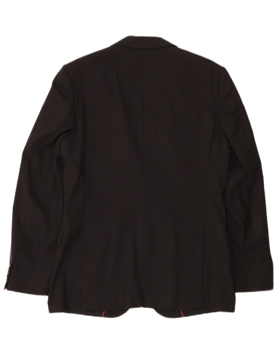 Giacca blazer da uomo a 2 bottoni Hugo Boss EU 50 grande lana nera