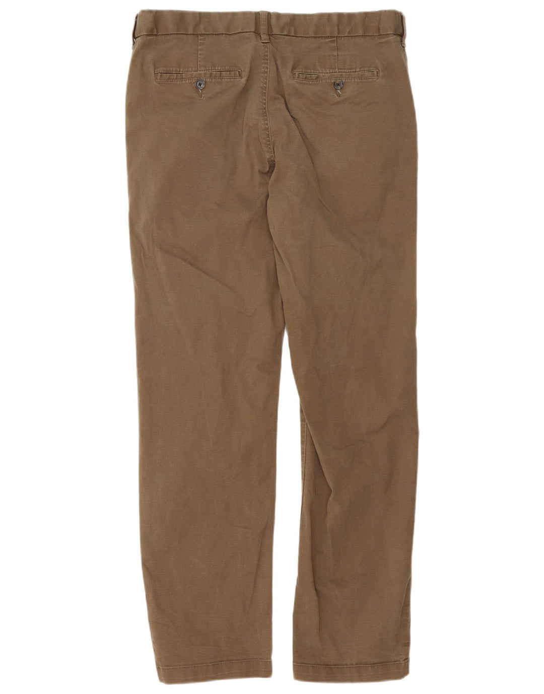 Pantaloni chino vestibilità regolare da uomo Marks & Spencer W36 L33 cotone marrone