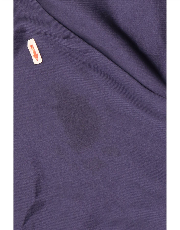 Giacca da ginnastica grafica da donna Asics IT 44 media blu navy in poliammide