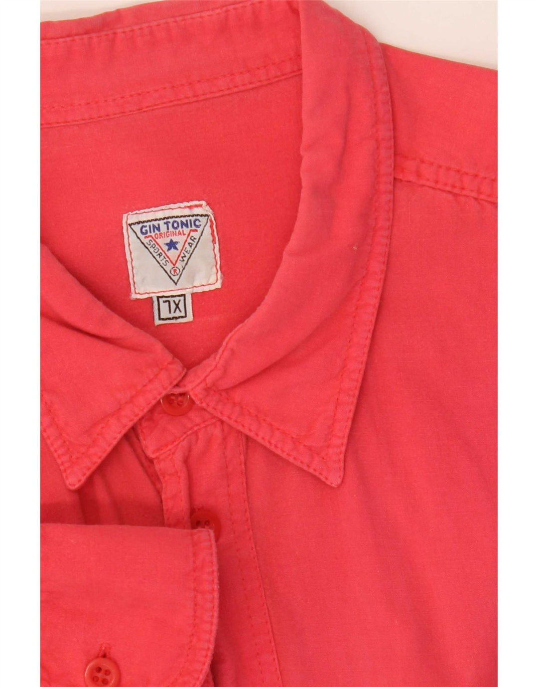 Camicia da uomo Gin Tonic XL rossa