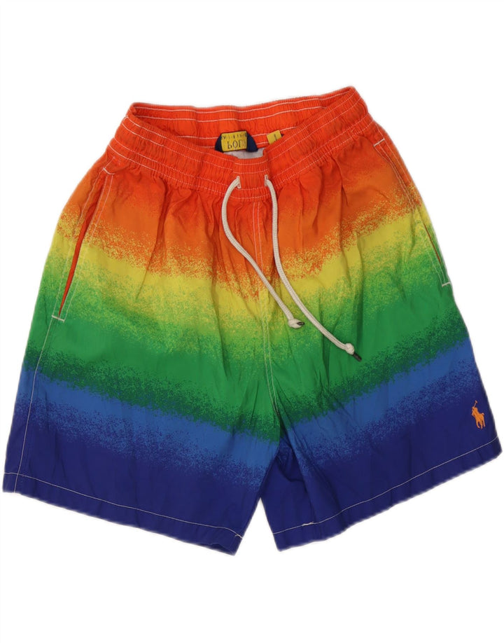 Polo Ralph Lauren Pantaloncini da bagno da uomo medi multicolore Tie Dye