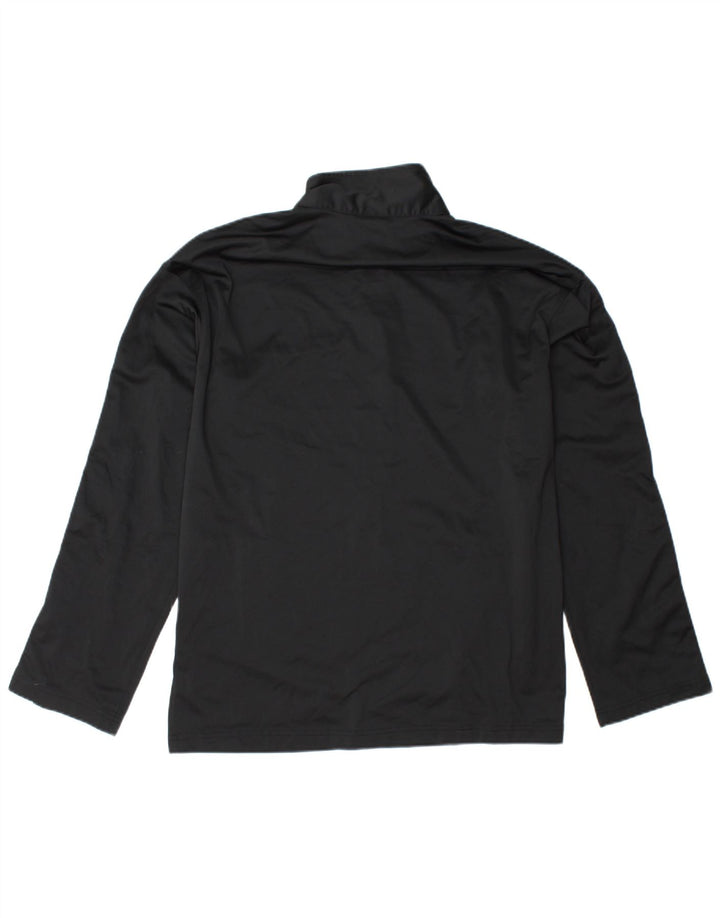 CHAMPION Giacca da tuta grafica da uomo color block medio nero