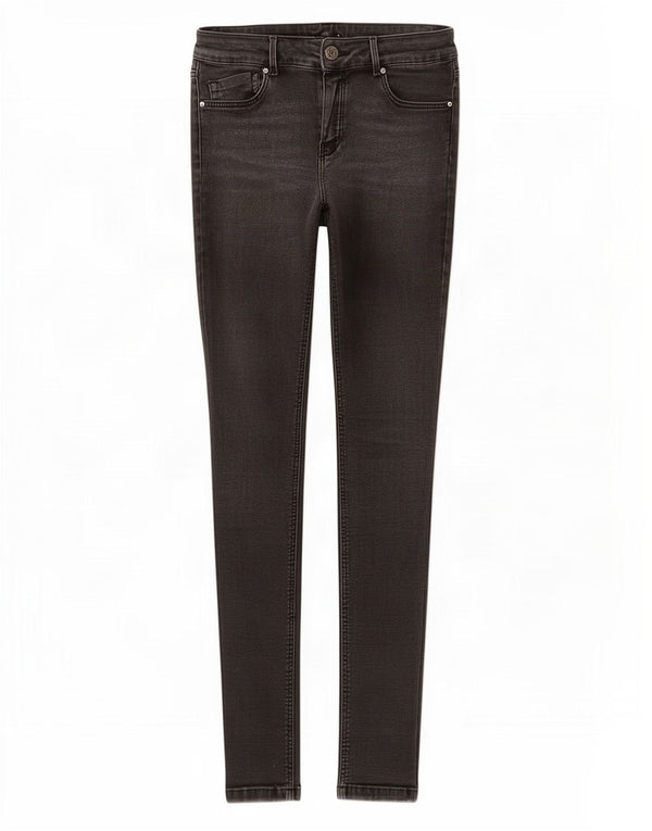Massimo Dutti Womens Skinny Jeans EU 34 2XS W24 L29 Grey