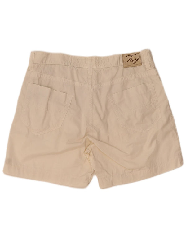 Pantaloncini casual da uomo Fay W38 XL in cotone beige