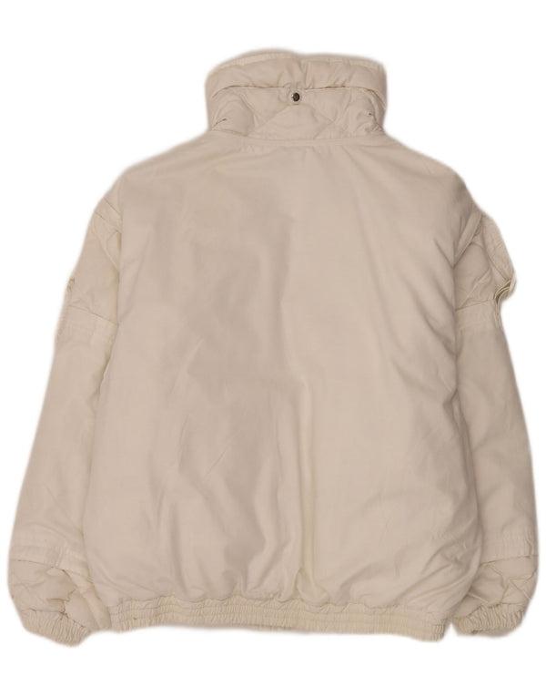 Giacca imbottita da donna Ciesse Piumini UK 16 Large Poliestere bianco