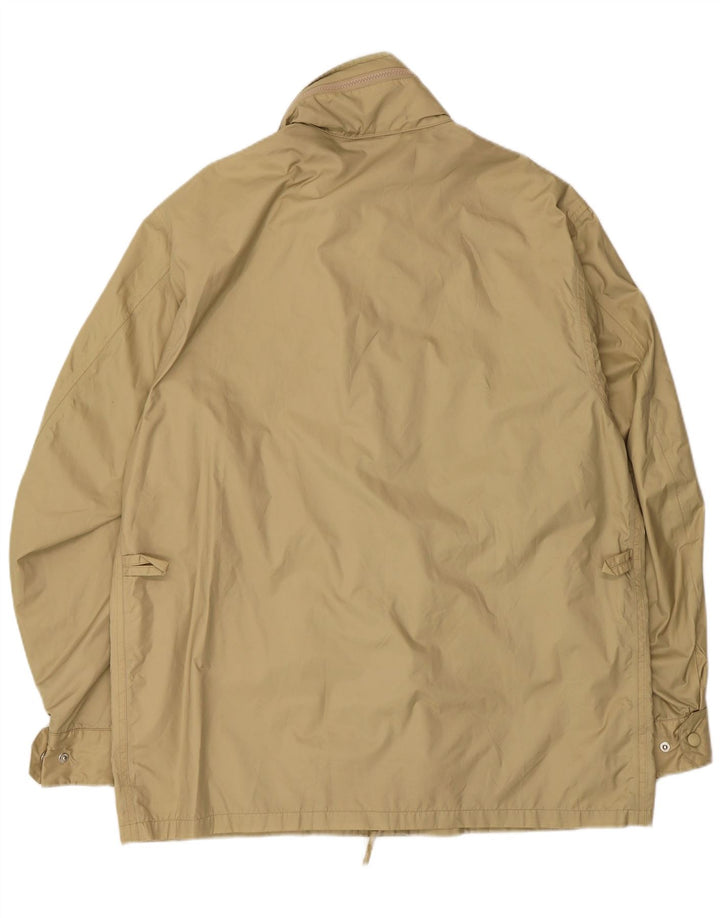 Alberto Aspesi Giacca da uomo con cappuccio UK 40 Large Verde Nylon