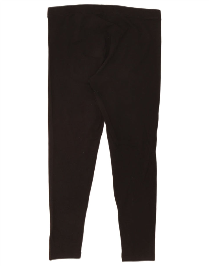 Leggings da donna Marks & Spencer UK 14 grande cotone nero