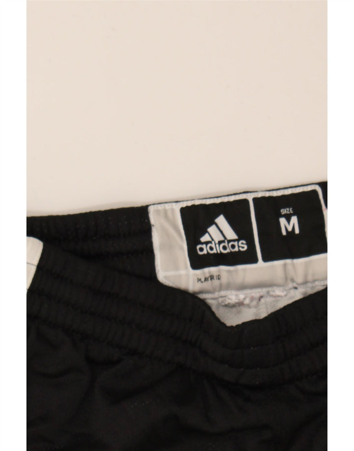 ADIDAS Boys Graphic Sport Shorts 9-10 Years Medium  Black Colourblock Vintage Adidas and Second-Hand Adidas from Messina Hembry 