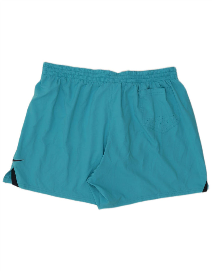 Pantaloncini sportivi da uomo NIKE 2XL blu poliestere
