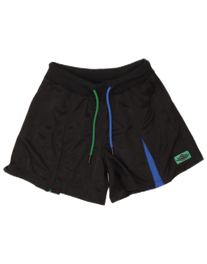 Pantaloncini sportivi Jordan da donna UK 4 XS poliestere nero