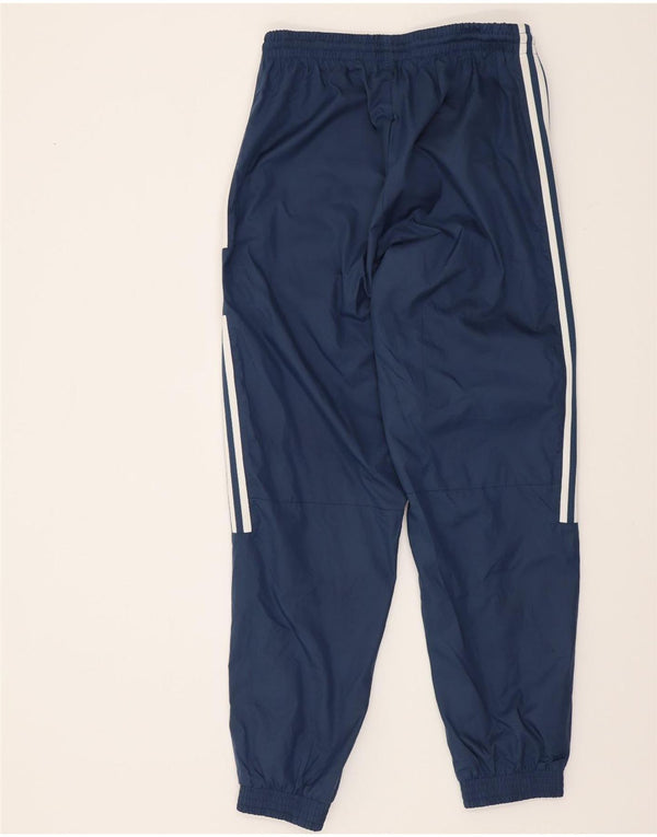 Pantaloni da tuta da uomo Adidas Joggers medi in poliestere blu navy