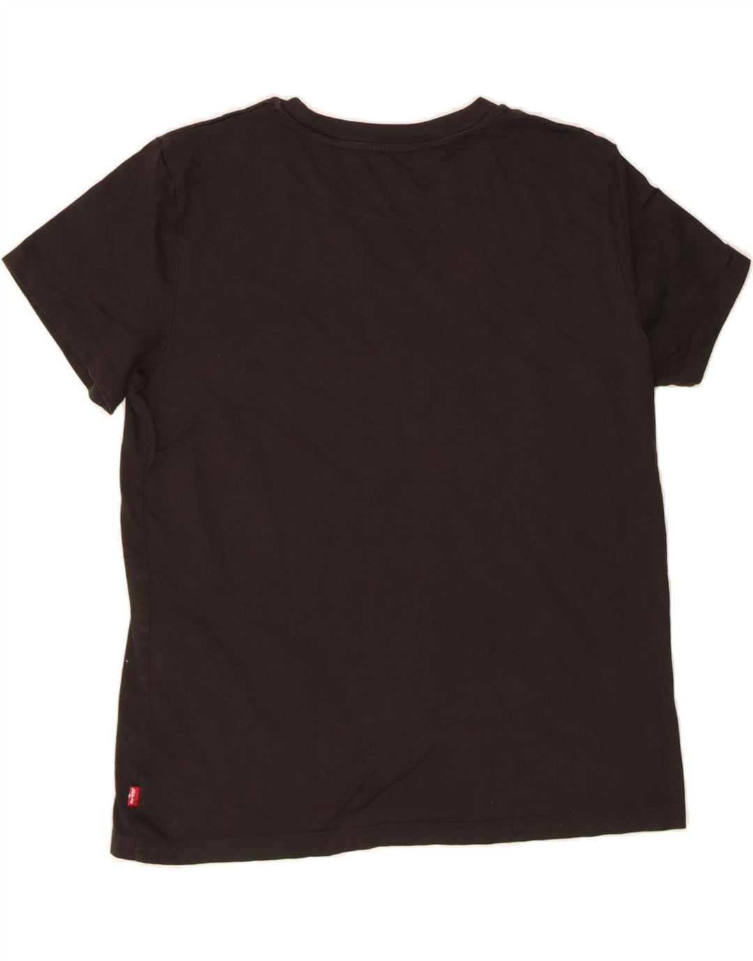 LEVI'S Mens T-Shirt Top Small Black Colourblock Cotton Vintage Levi's and Second-Hand Levi's from Messina Hembry 