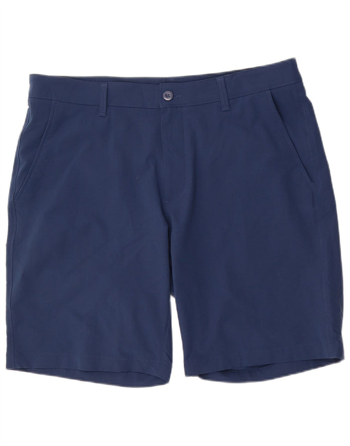 Pantaloncini chino da uomo Under Armour W38 XL poliestere blu navy