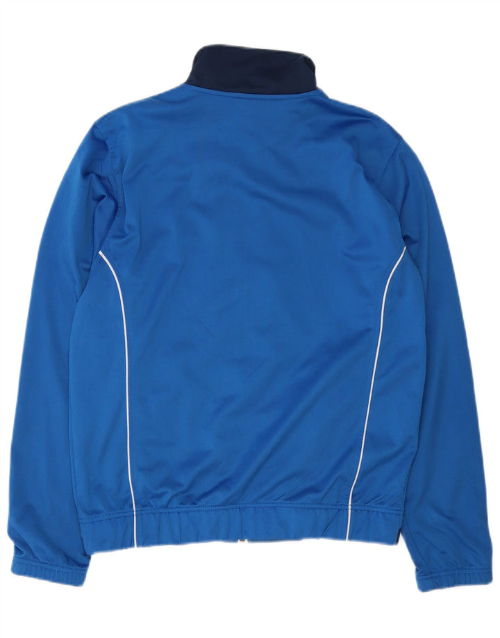 Giacca da ginnastica da uomo Asics, piccola, in poliestere color block blu