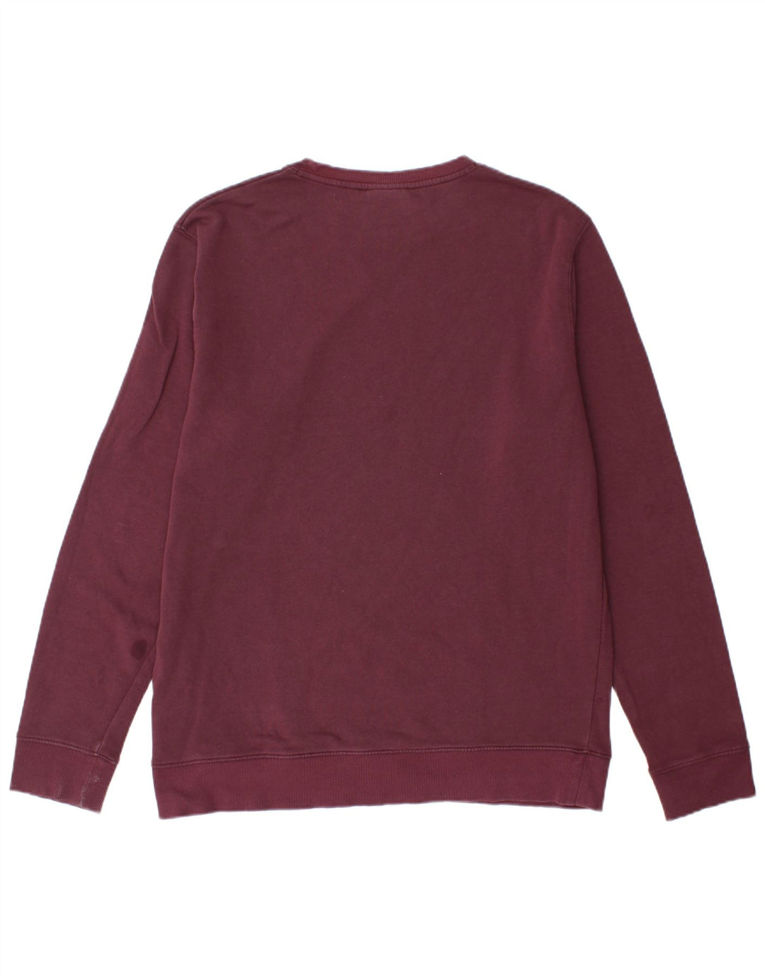 LYLE & SCOTT Mens Sweatshirt Jumper XL Maroon Cotton