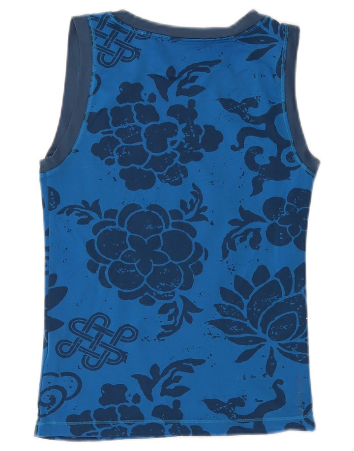 Canotta grafica da donna PUMA UK 10 Small Blue Floral