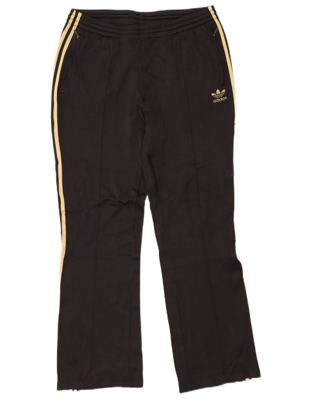 Pantaloni da tuta da donna ADIDAS UK 16 grandi in nylon nero