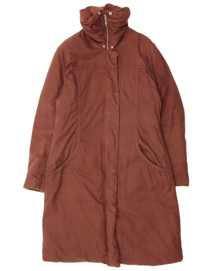 Cappotto Donna Trussardi Jeans IT 48 XL Cotone Marrone