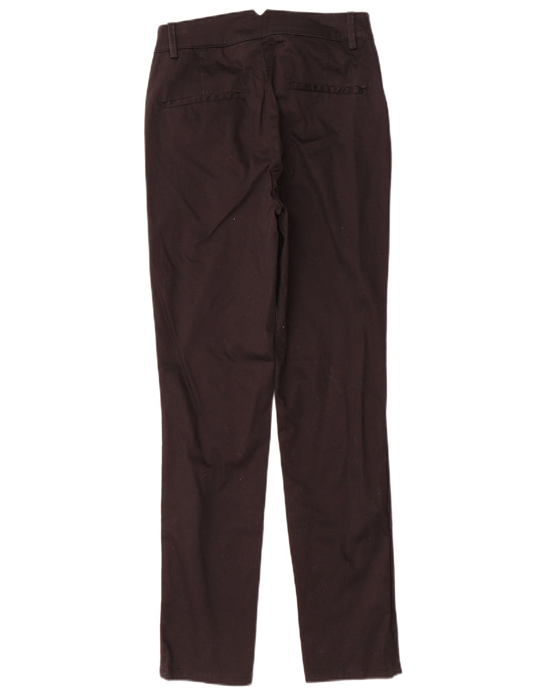 Pantaloni chino slim da donna Massimo Dutti EU 38 Small W26 L29 Nero