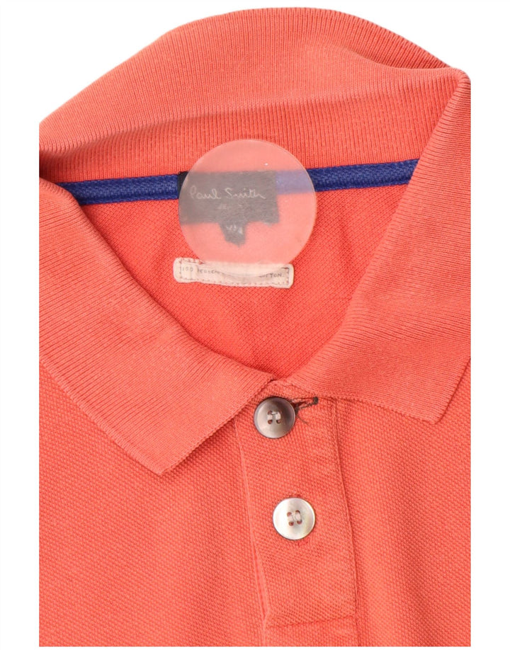 Polo da uomo Paul Smith XL in cotone rosso