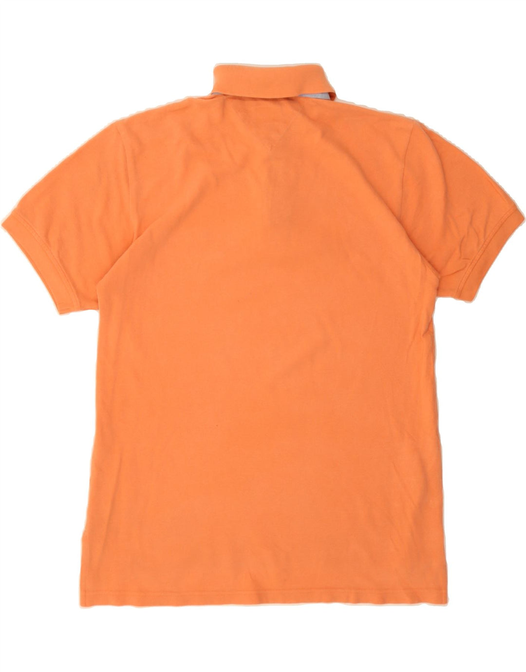 TOMMY HILFIGER Mens Polo Shirt Large Orange Vintage Tommy Hilfiger and Second-Hand Tommy Hilfiger from Messina Hembry 