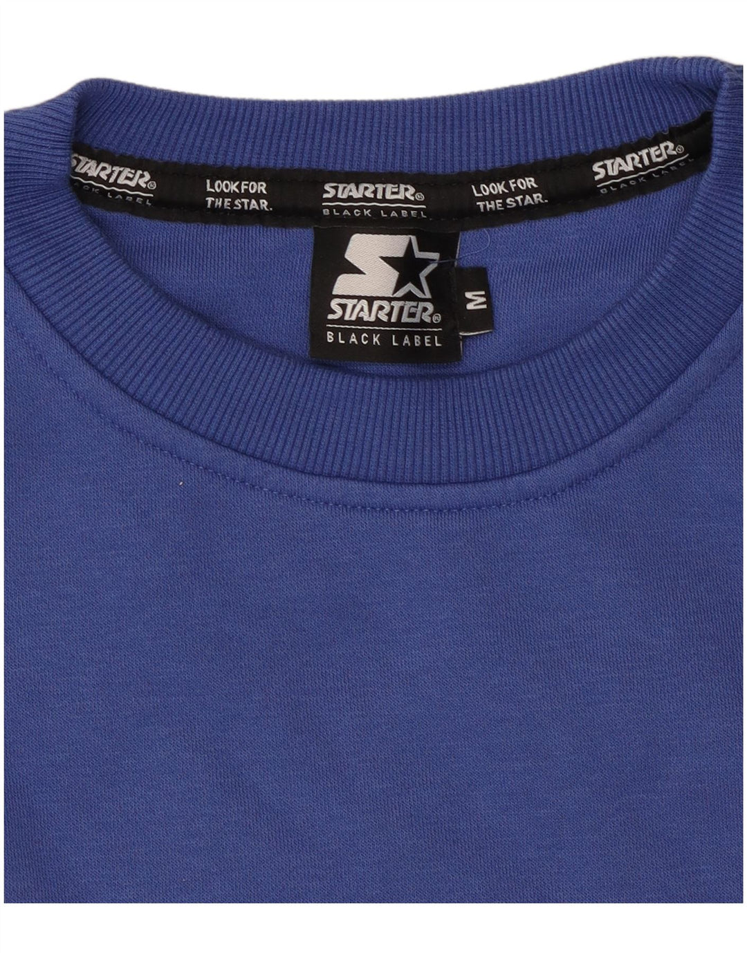 Felpa grafica da uomo Starter Maglione in cotone color block blu medio