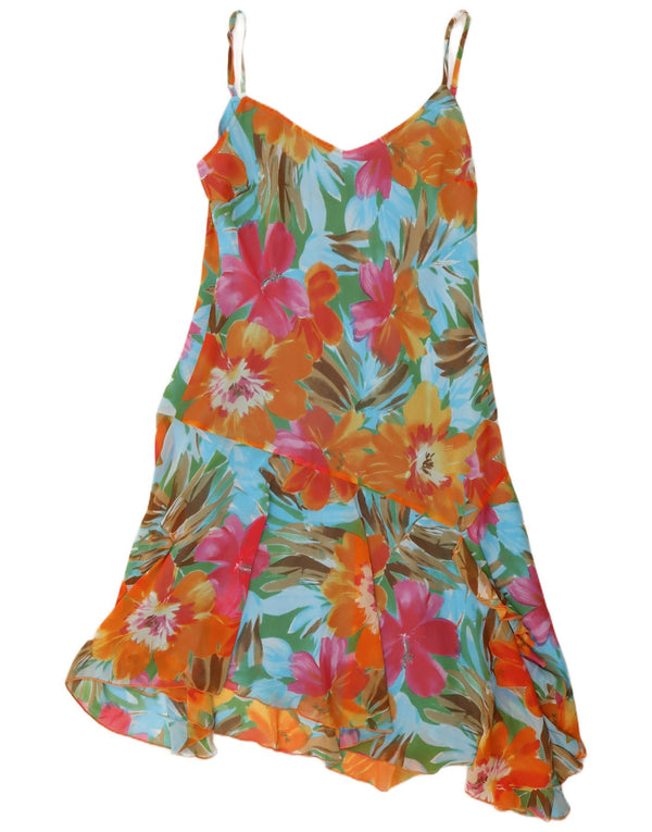 Marks & Spencer Womens Per Una Sundress UK 16 Grande Festival multicolore