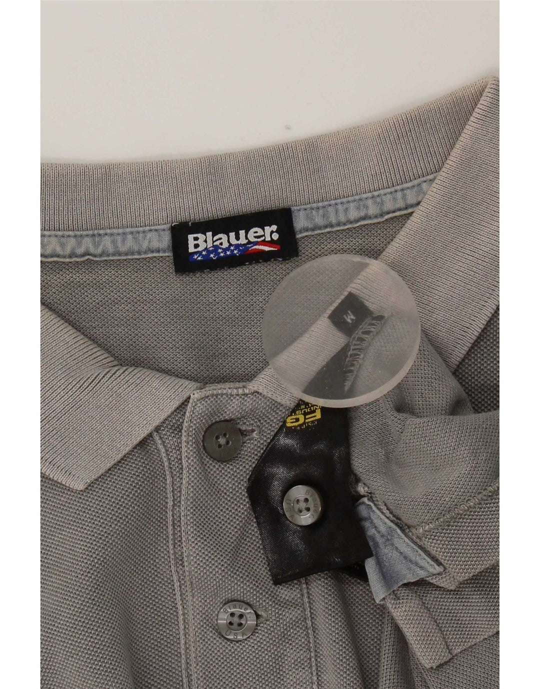 Polo Blauer Uomo Grigio Medio