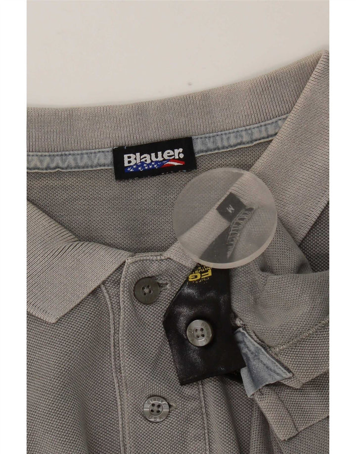 Polo Blauer Uomo Grigio Medio
