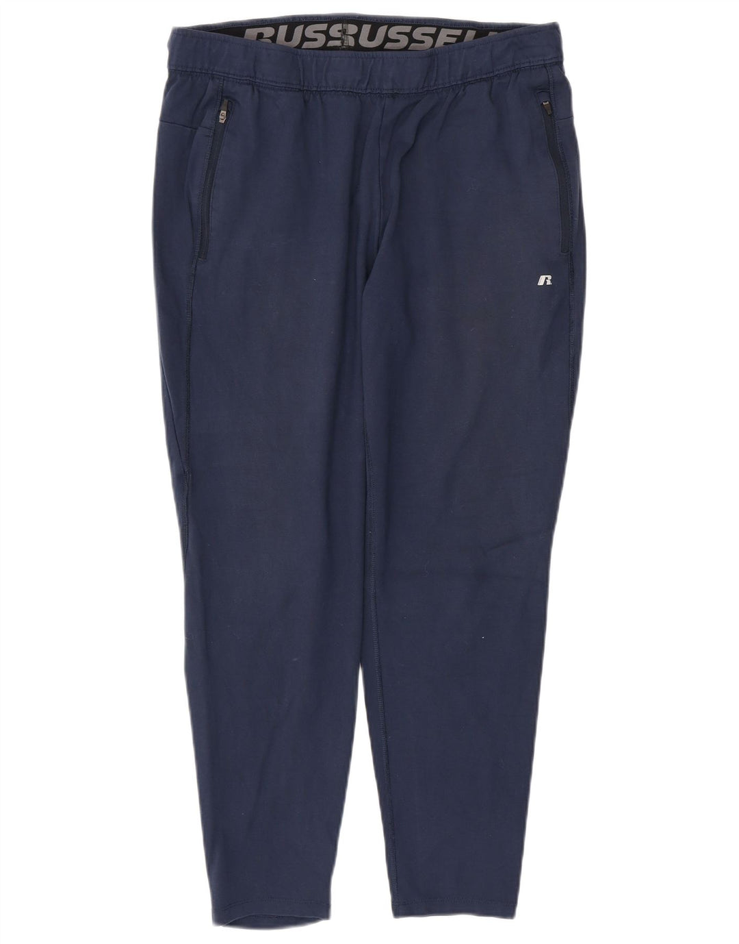 Pantaloni da tuta da uomo RUSSELL ATHLETIC grandi in rayon blu navy