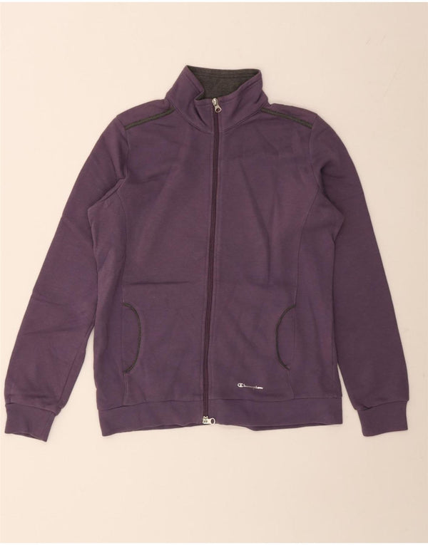 Giacca da tuta da donna Champion UK 14 Cotone viola medio