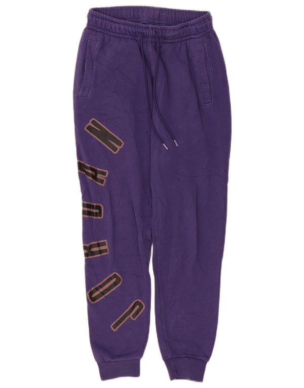 Pantaloni da tuta con grafica Jordan da uomo Joggers XS viola cotone